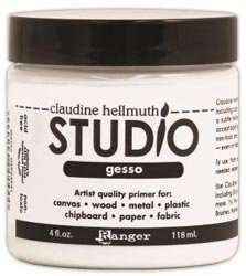 Ranger Studio Gesso 118ml od Claudie Hellmuth, ideální na mixed-media